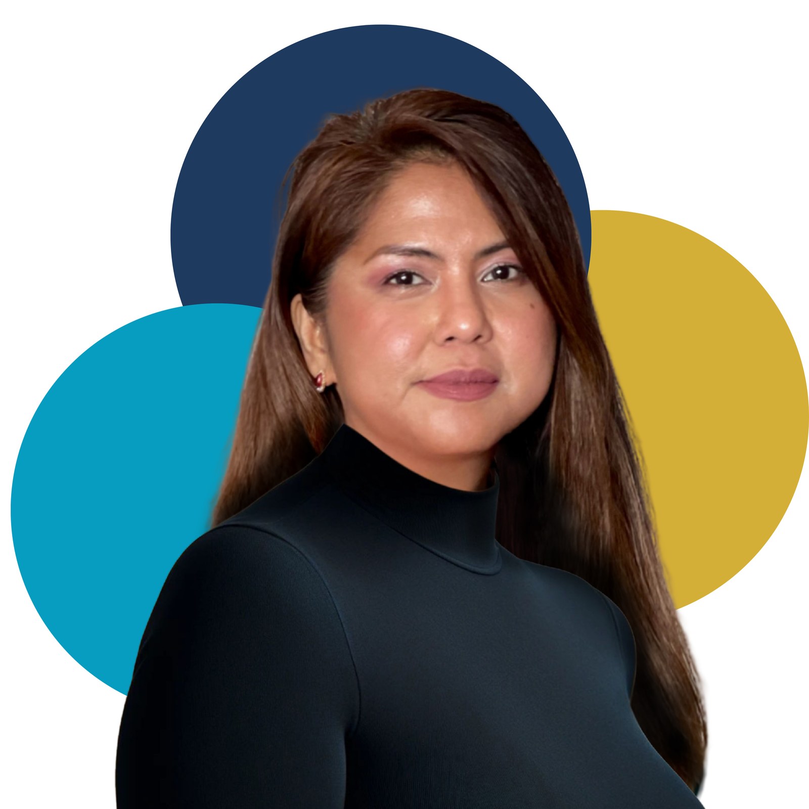 Editorial portrait of Nefretiri Abat, J.D., PMHNP-BC, Founder of Exxceed Wellness